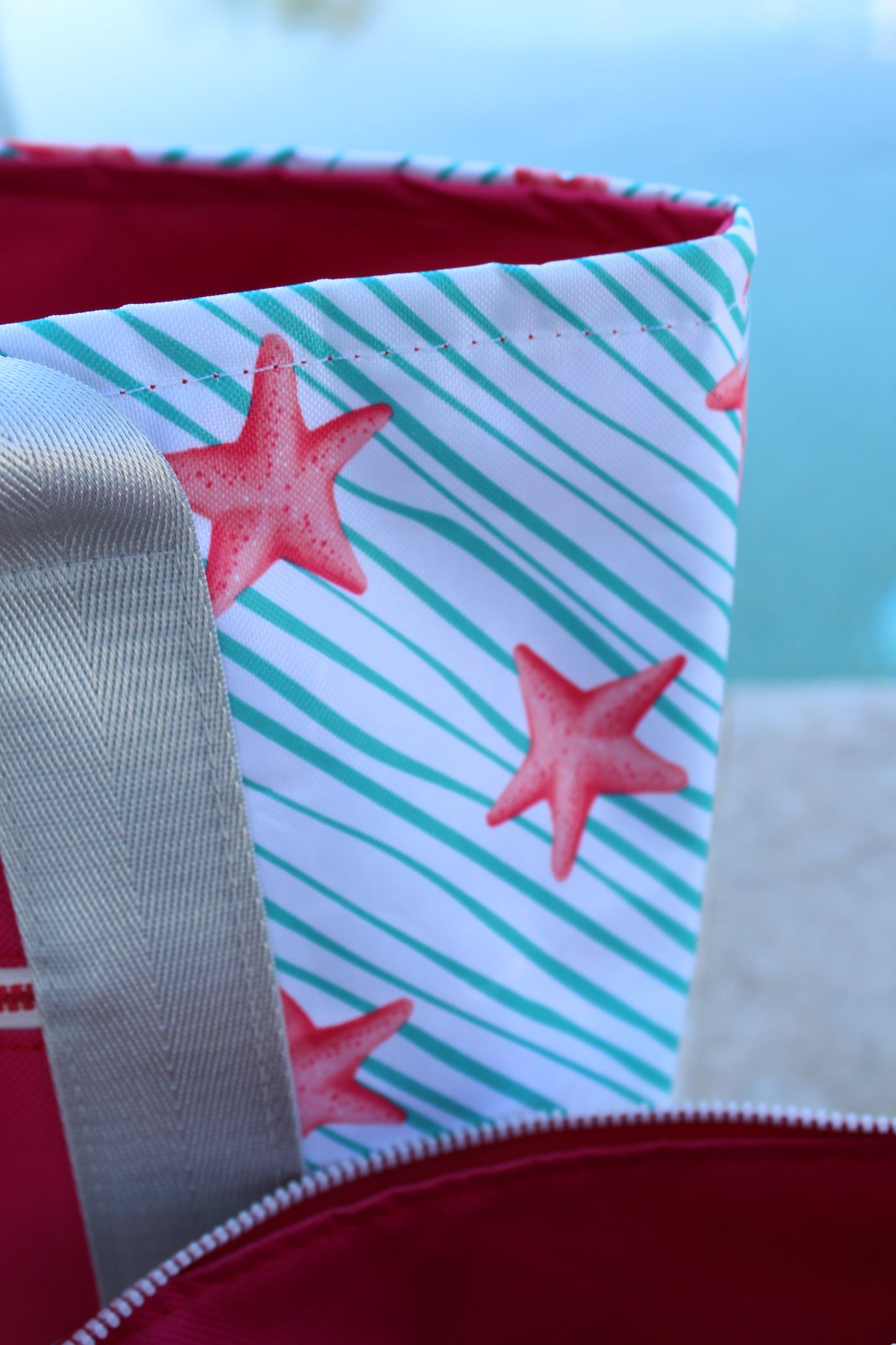 Set Starfish Tote and Clutch / Set Bolso-Clutch playero (Estrella de Mar)