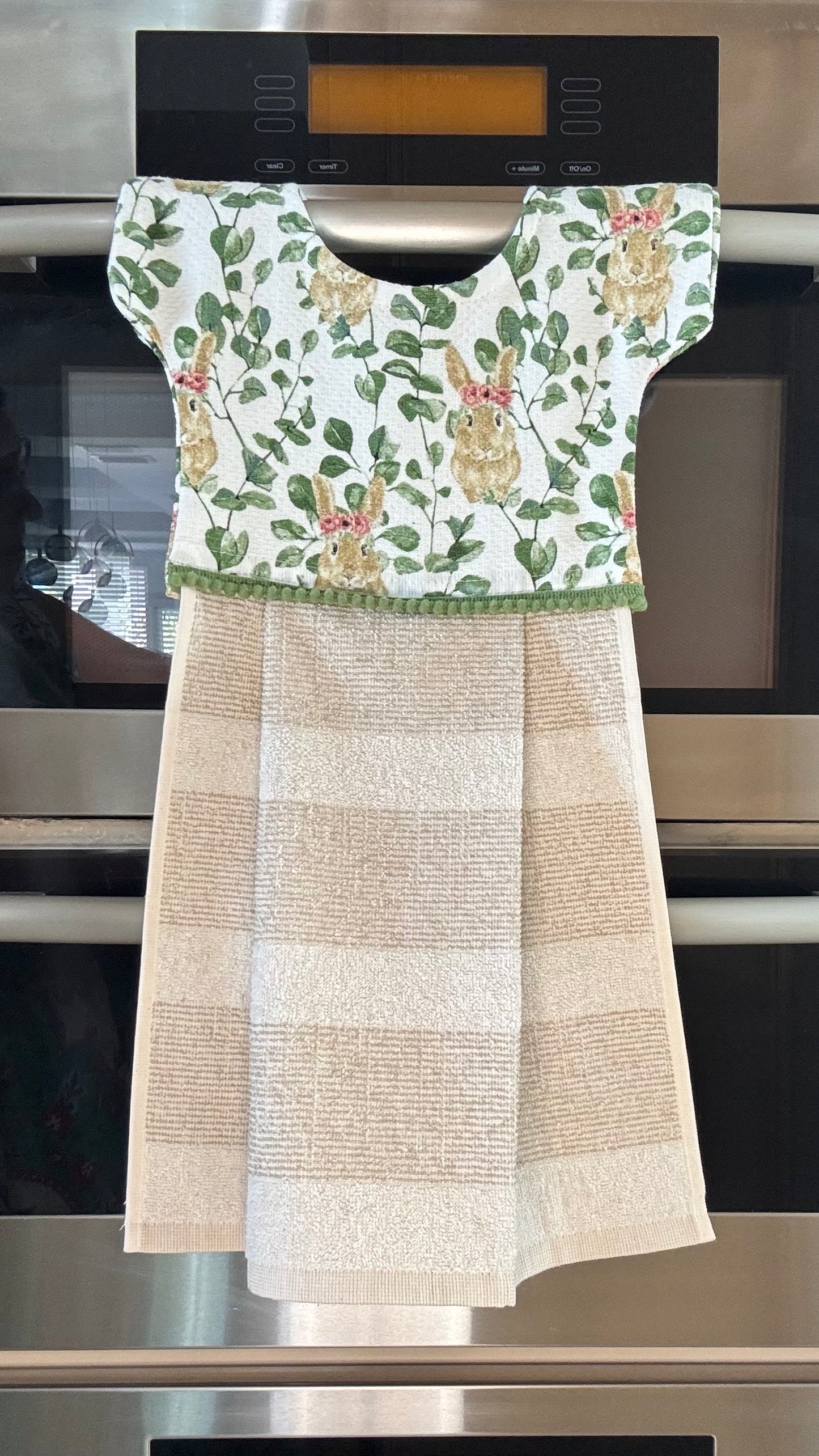 Rabbit Oven Door Towels