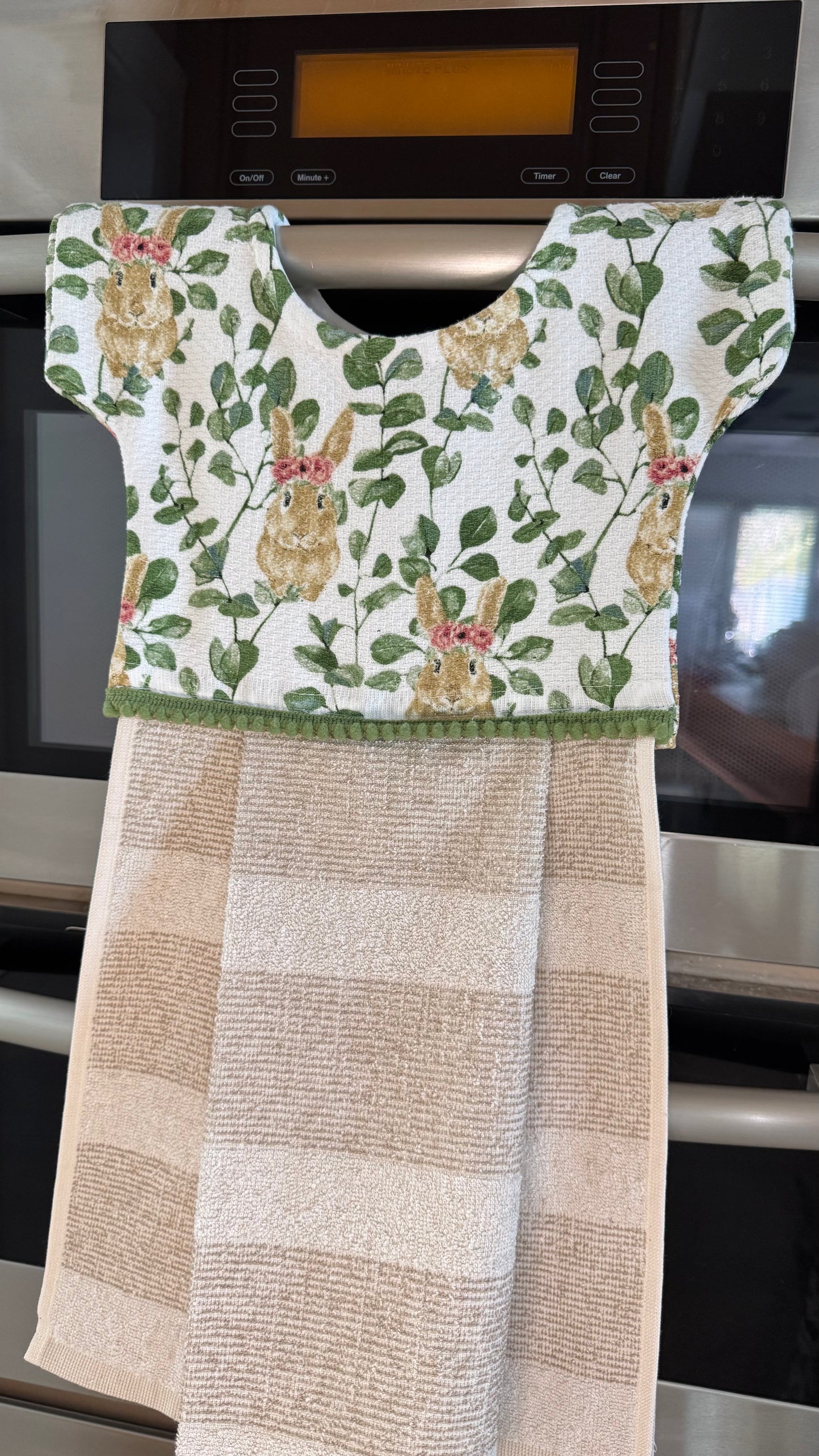 Rabbit Oven Door Towels