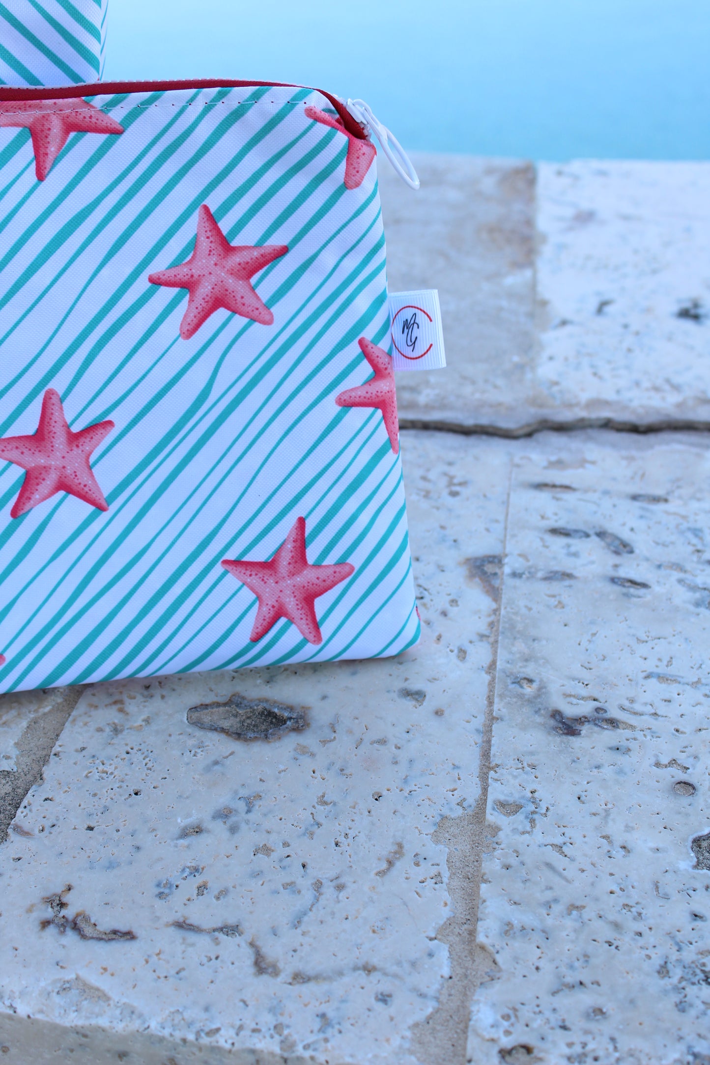 Set Starfish Tote and Clutch   /   Set Bolso-Clutch playero (Estrella de Mar)