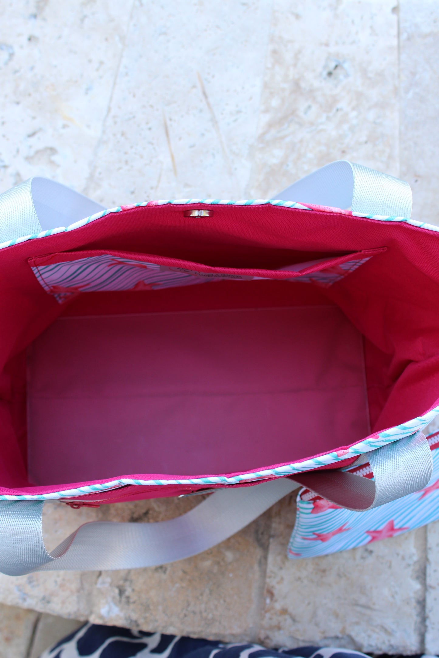 Set Starfish Tote and Clutch   /   Set Bolso-Clutch playero (Estrella de Mar)