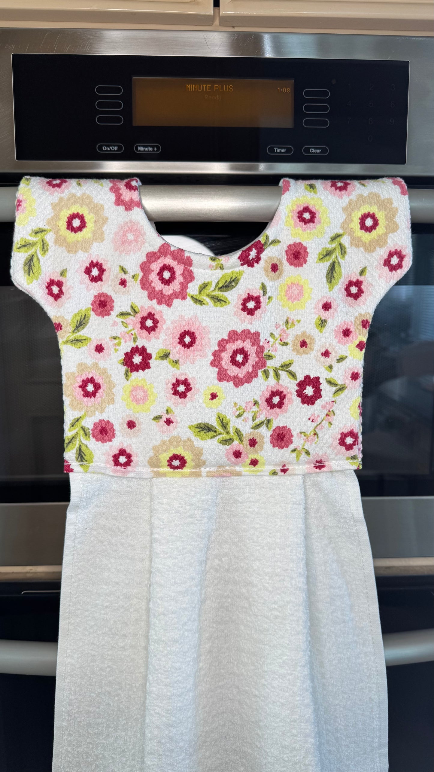 Spring Flowers Oven Door Towels